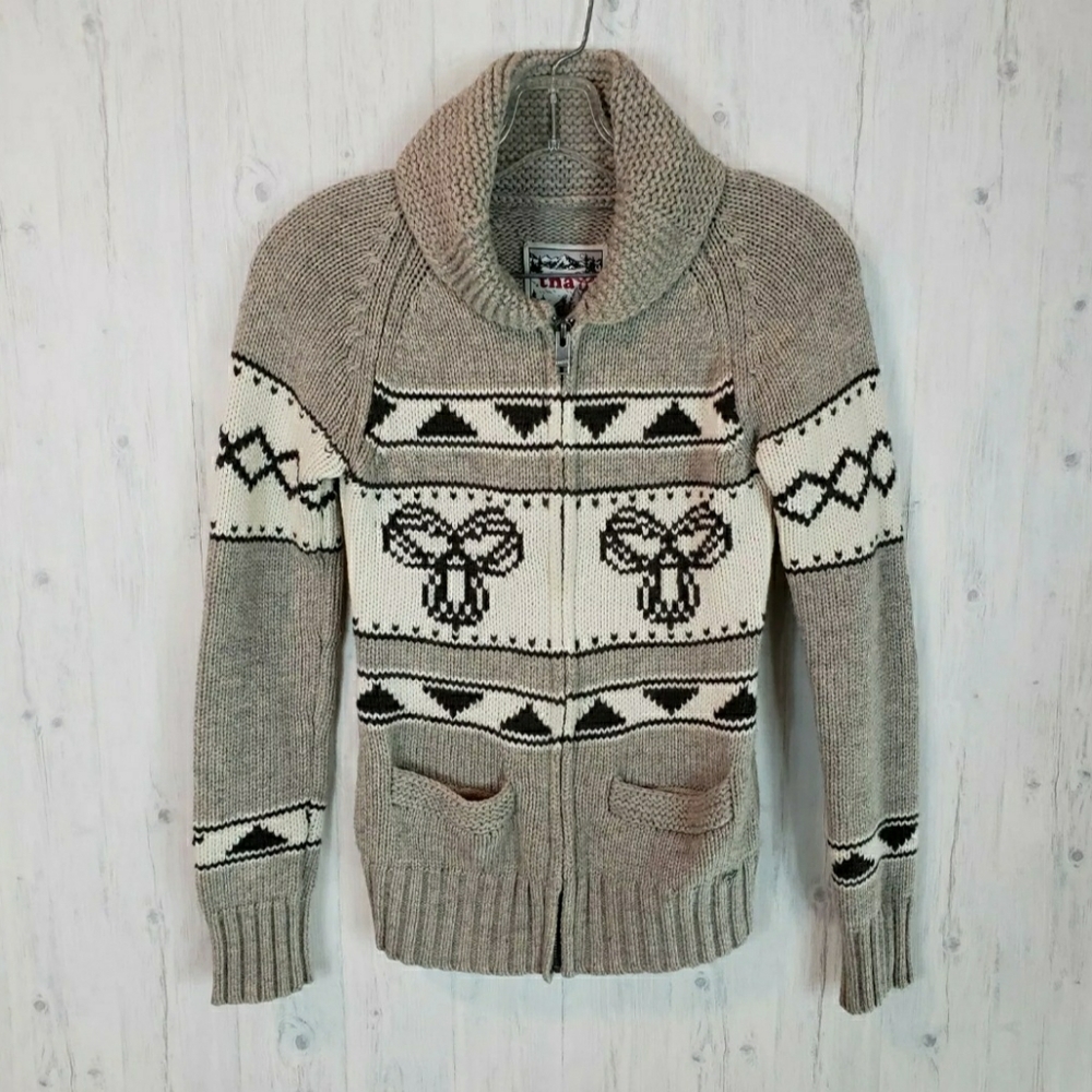 Aritzia Tna Small Cowichan Sea To Sky Sweater